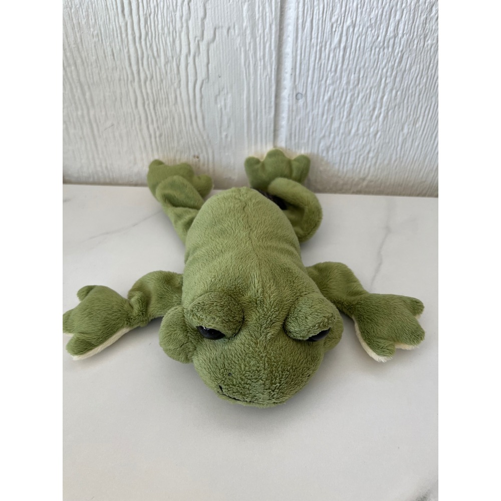The Bearington Collection Plush Green‎ Frog Stuffed Animal Toy
